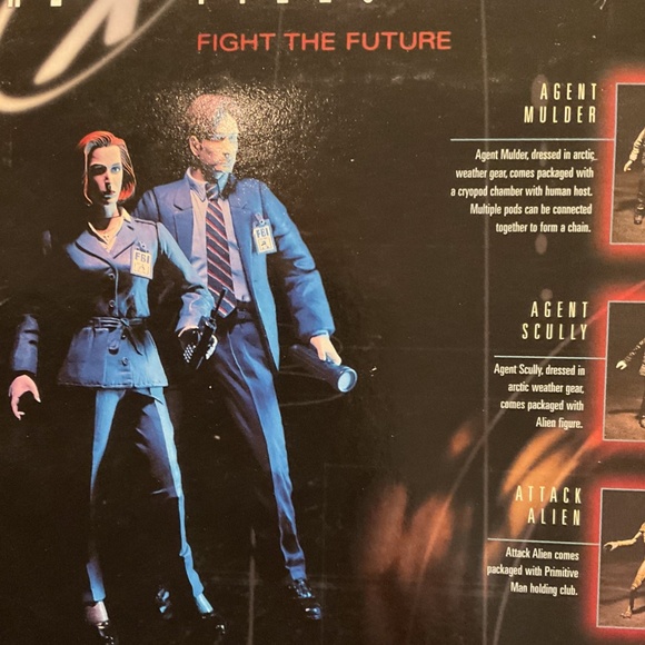 X Files Series 1 by McFarlane Toys 1998 Figures Agent Mulder - Picture 4 of 6
